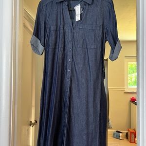 Dark wash Denim Dress - New With Tags